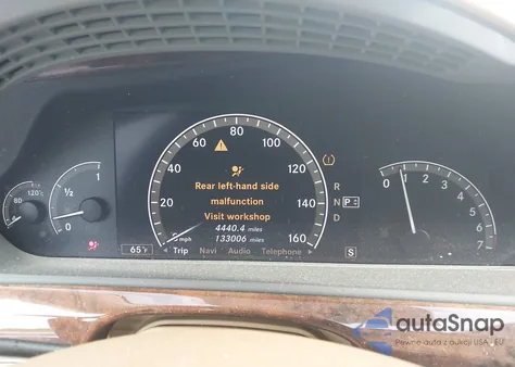 2007 Mercedes-Benz S 550 from USA, damaged, VIN WDDNG71X27A059177